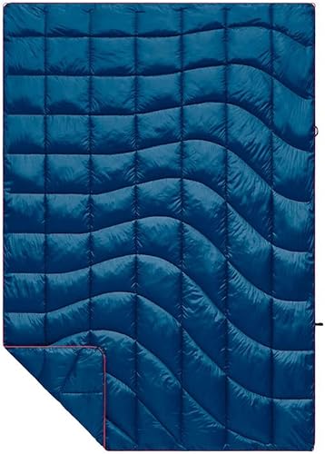 Rumpl The NanoLoft - Manta hinchada  Manta de campamento para interiores y exteriores para viajes, picnic, viajes a la playa, conciertos  52 x 75