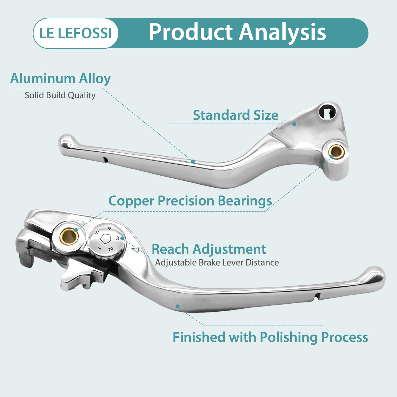 Leviers De Frein D'Embrayage Pour Compatible Avec Victory Vegas 8