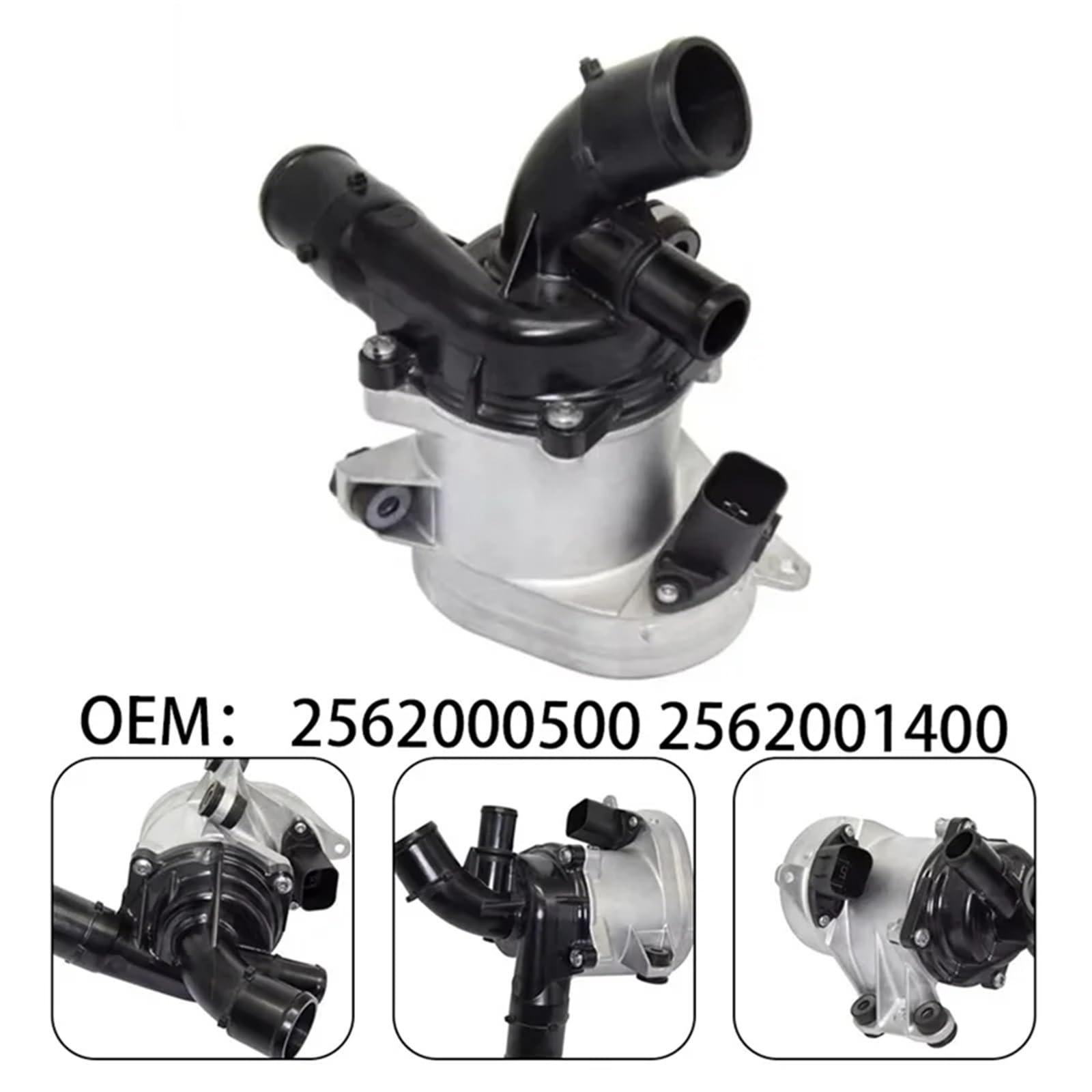 Pompa Wodna Pasuje do samochodu MERCEDES Benz E53 AWD 3.0L 2019-2022 SILNIK A2562001400 A2562000500 POMPA WODY CHŁODZĄCEJ SILNIKA