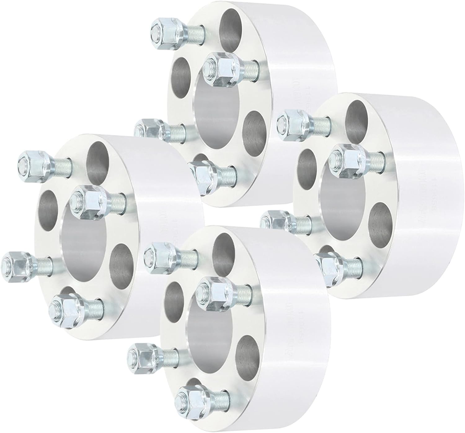 4X 4x101.6 2 inch Wheel Spacers adapters 4 Lug 4x101.6mm to 4x101.6mm 1/2" Studs 59mm fits for EZ GO for EZGO Club Car for Golf Cart