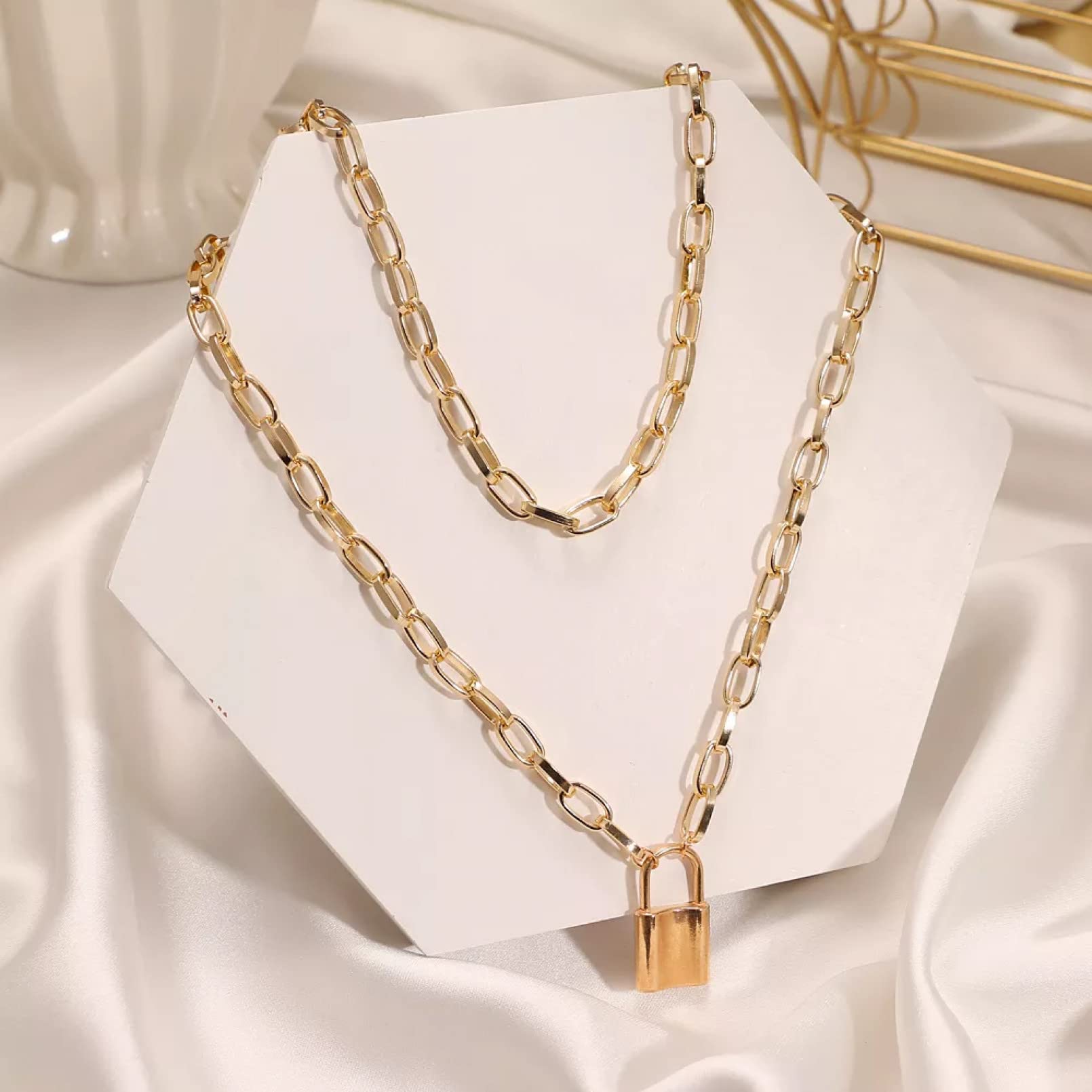 Collana donna Luca Barra con Chiave e Cuore Lucchetto CK1641 - Gioielleria Bacile