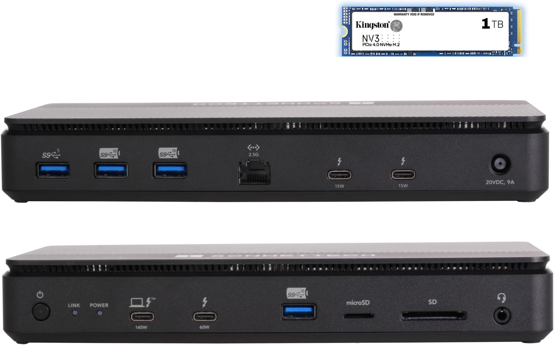 Sonnet Echo 13 Thunderbolt 5 SSD Dock - 1TB