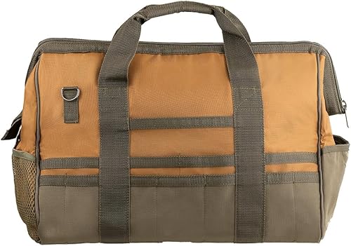 Miniatura 7 de Bucket Boss Bolsa de herramientas Gatemouth 20 en marrón, 60020, 32 litros