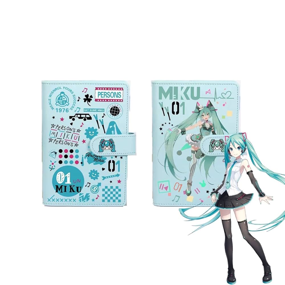 Amazon | LAOMI ルーズリーフノート 初音ミク リングノート