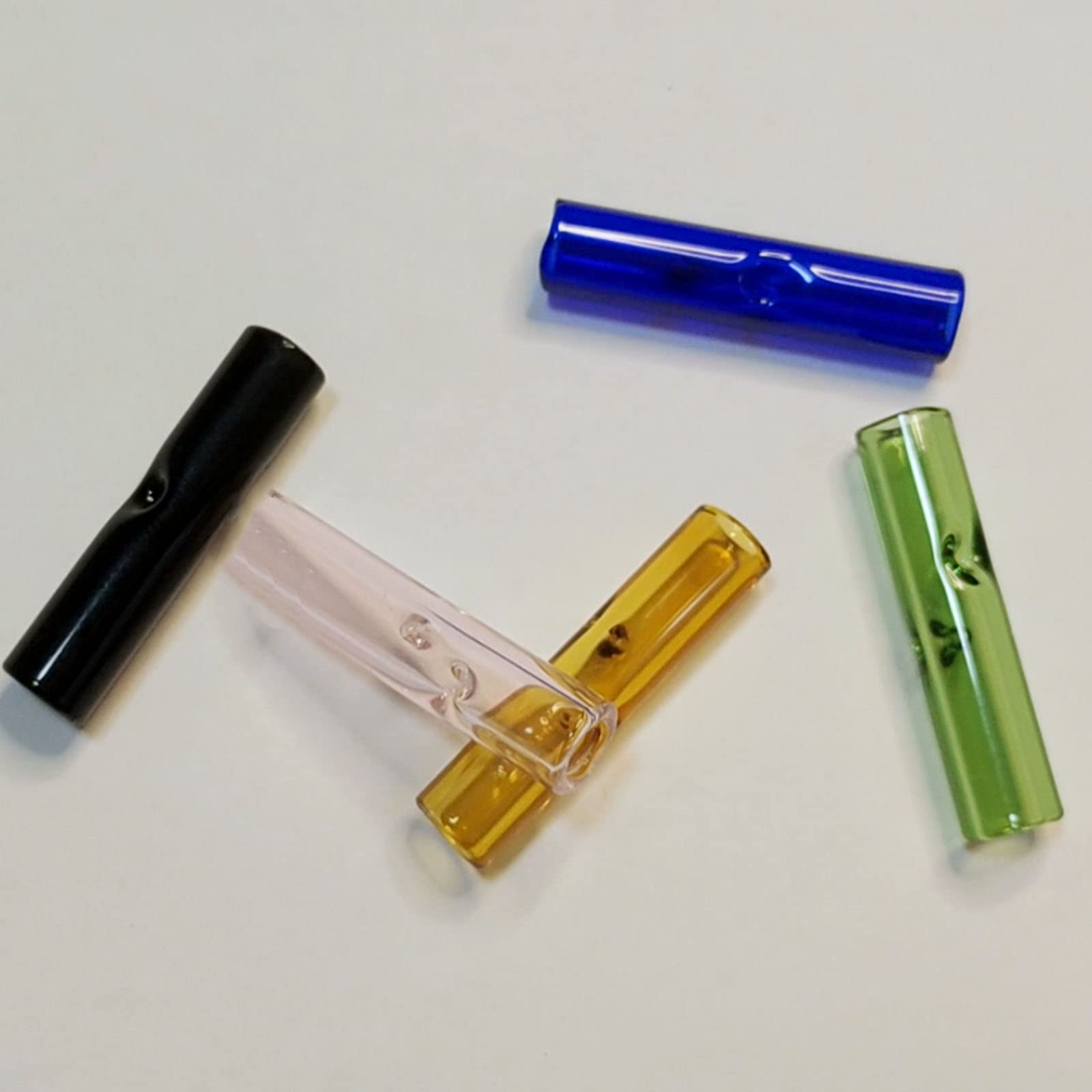 VOVCIG Punta per filtro in vetro, riutilizzabile rotonda, 10 pezzi, punta rotonda da 8 cm