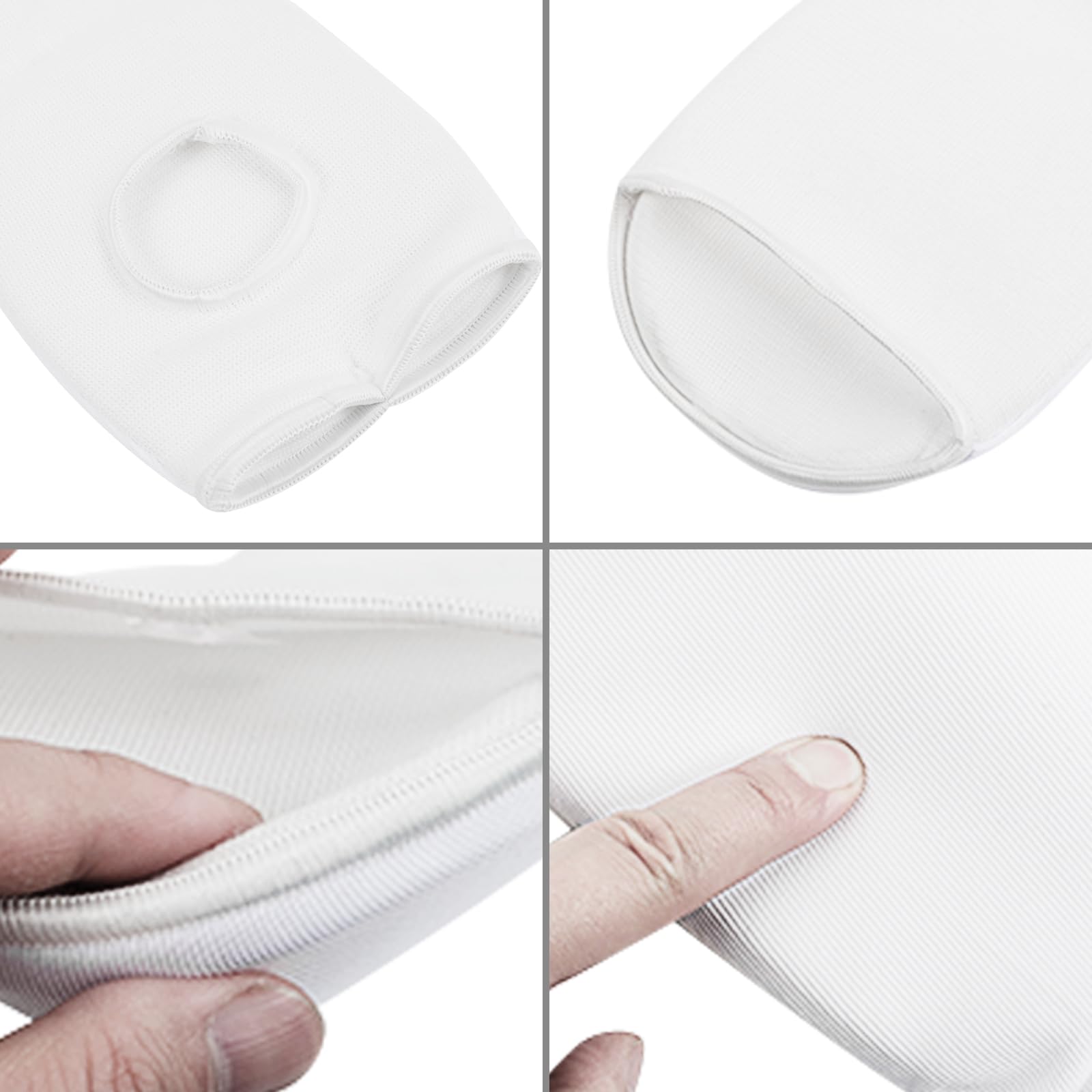 Protège Avant-Bras en Tissu Élastique avec Rembourrage en EVA Intégré Manchon de Protection des Bras Équipement de Protection Unisexe pour Taekwondo MMA Arts Martiaux Muay Thai