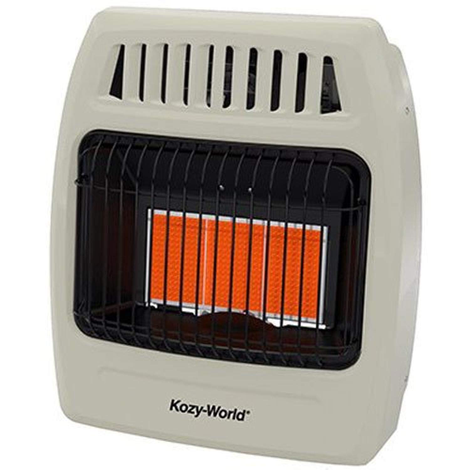 Comfort Glow KWP392 Propane Infrared Vent Free Wall Heater 3 Plaque 18000 Btu, Gray, 24"X20.9"X10.5"