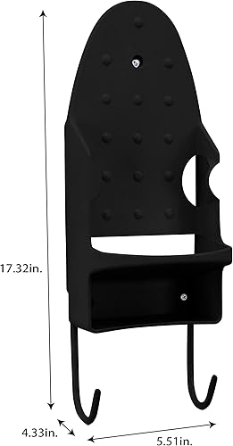 Miniatura 4 de Organizador de tabla de planchar y plancha de montaje en pared 360 para lavandería  Se adapta a la mayoría de planchas  Capacidad para tablas de