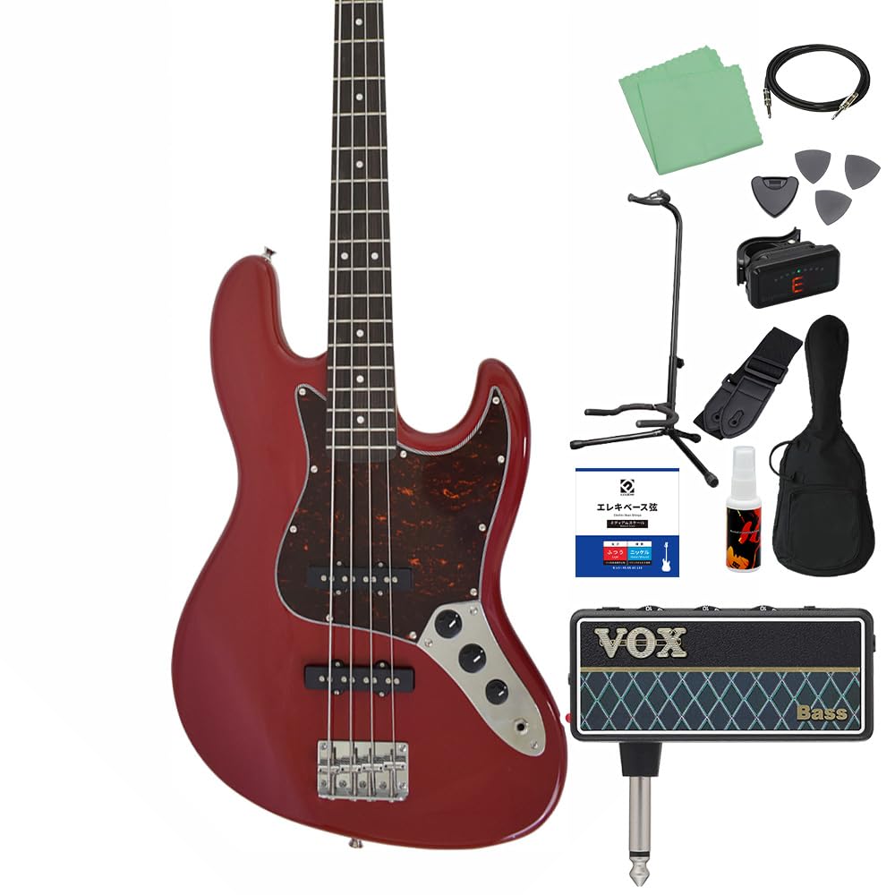 Amazon | Photogenic JB-240 DR ベース 初心者12点セット 【ヘッドホン