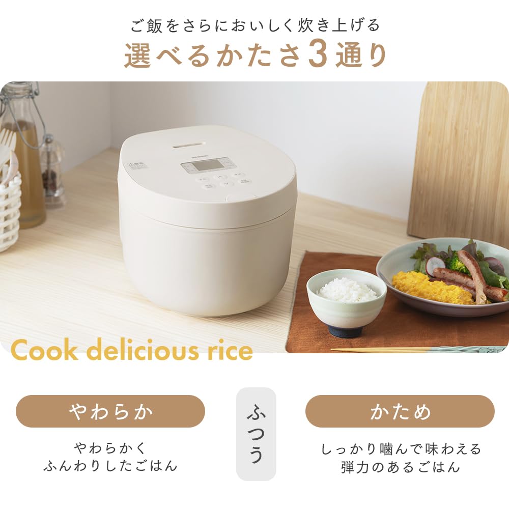 Amazon.co.jp: Iris Ohyama RC-ILA50-B Rice Cooker, 5.5 Cups, Brand