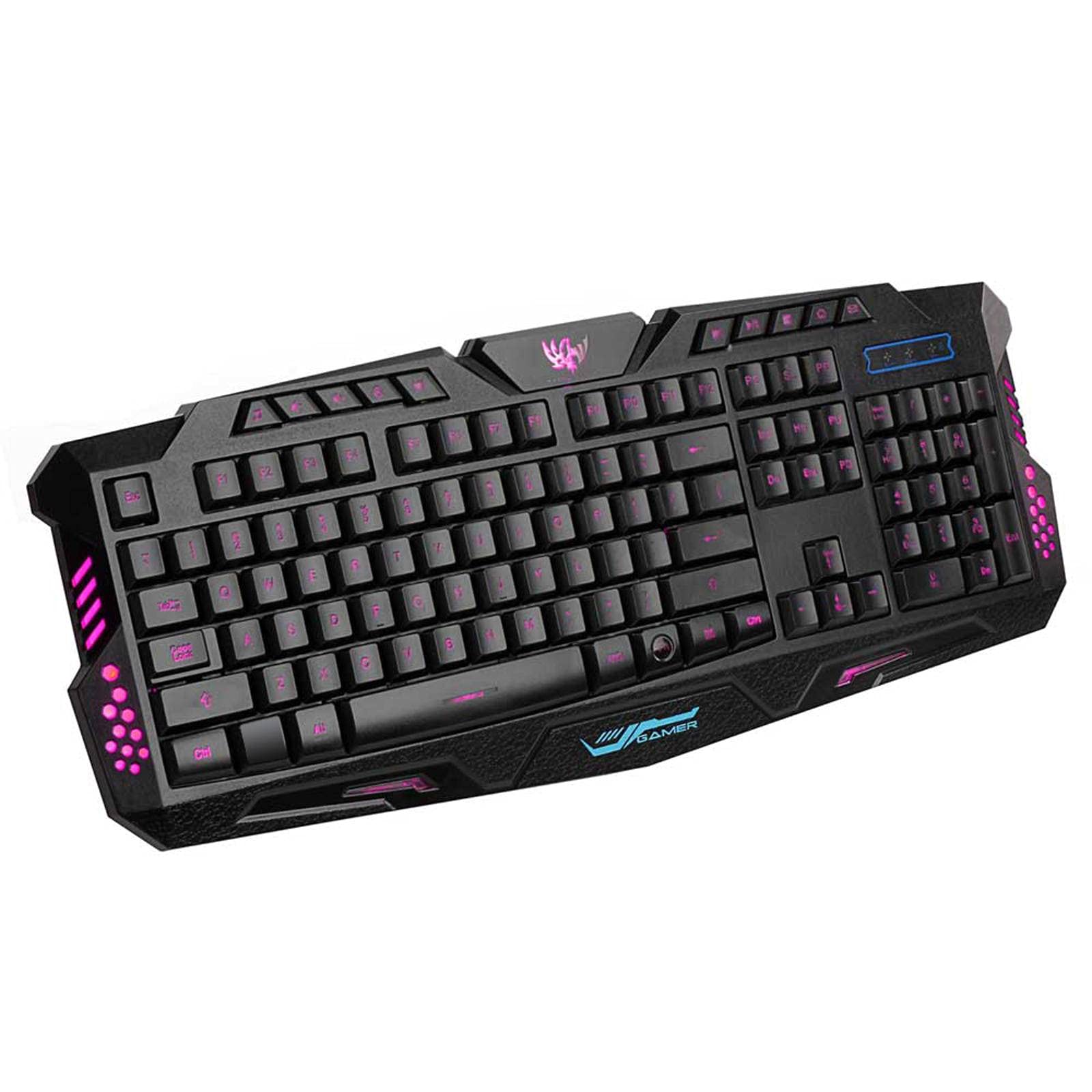 分割 ゲーミング キーボード ワイヤレス 有線 バックライト Amazon | NA A877 114キー LED バックライト 有線 USB