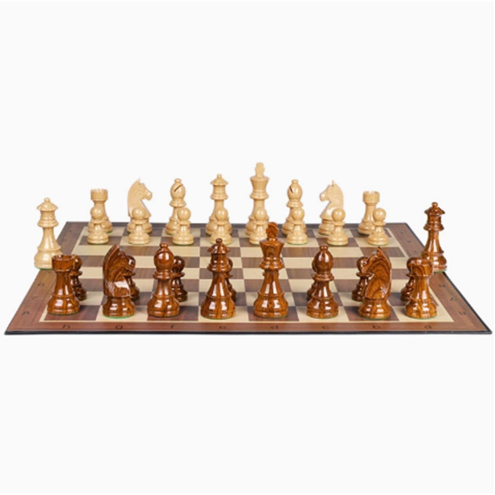 Set da gioco di scacchi pieghevole Set di scacchi da torneo