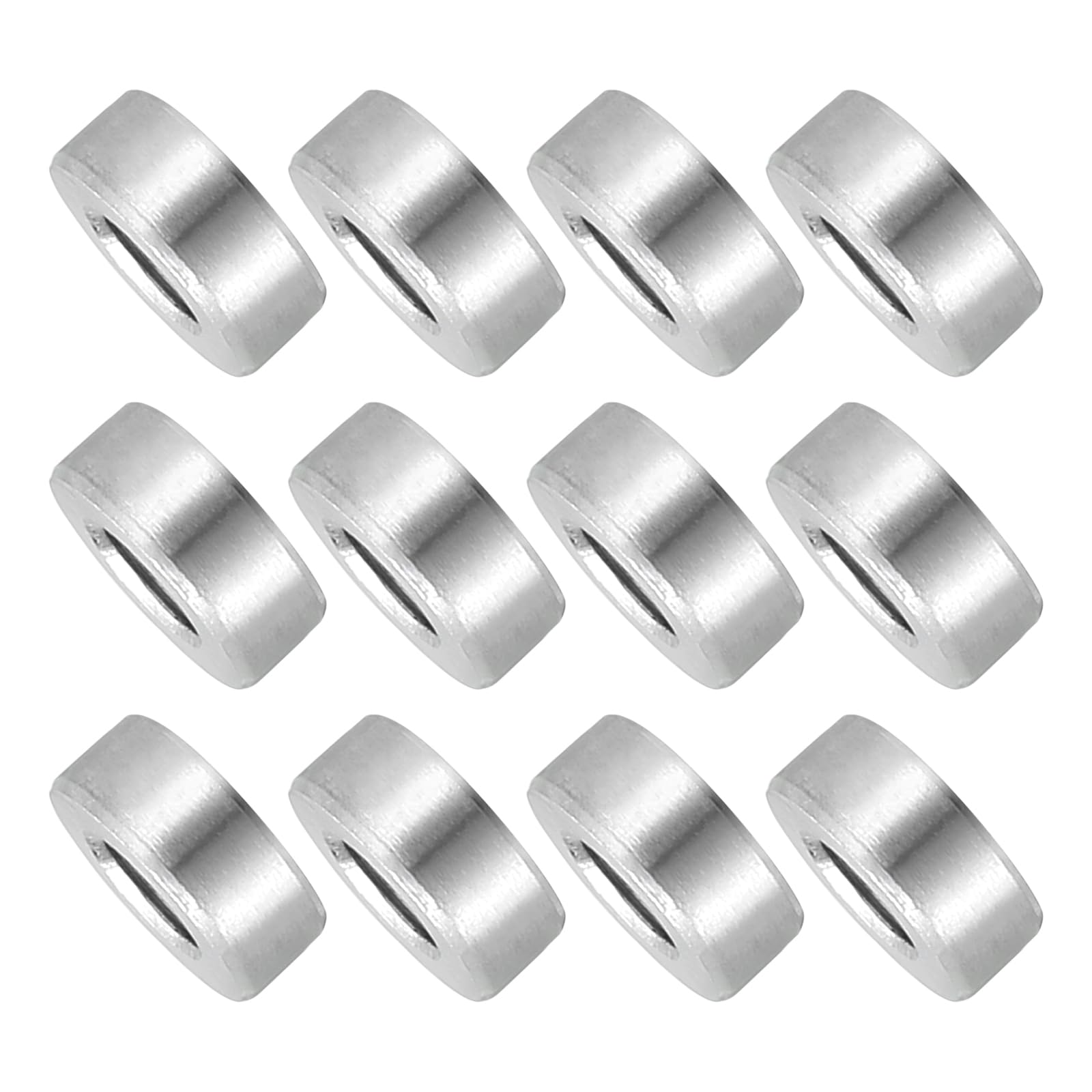 PATIKIL 12 Pcs Stainless Steel Spacers