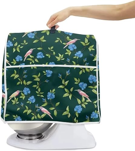 Miniatura 2 de Hechitok Hummingbird - Cubierta para mezclador de cocina, compatible con 4.5-5 cuartos de galón (14.9 pulgadas de alto x 10.8 pulgadas de ancho x