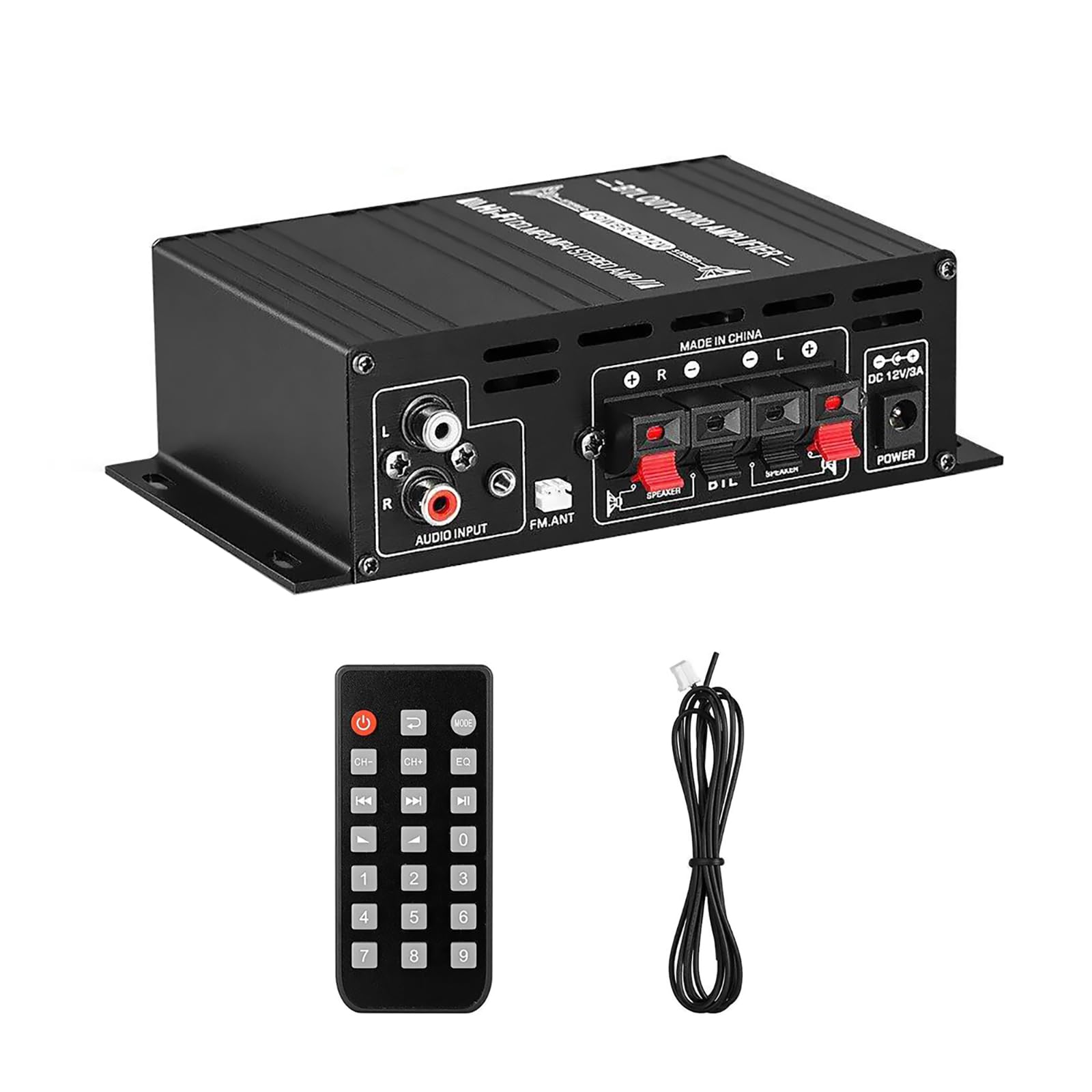 Amazon.co.jp: パワーアンプBluetoothオーディオパワーアンプ最大400W 