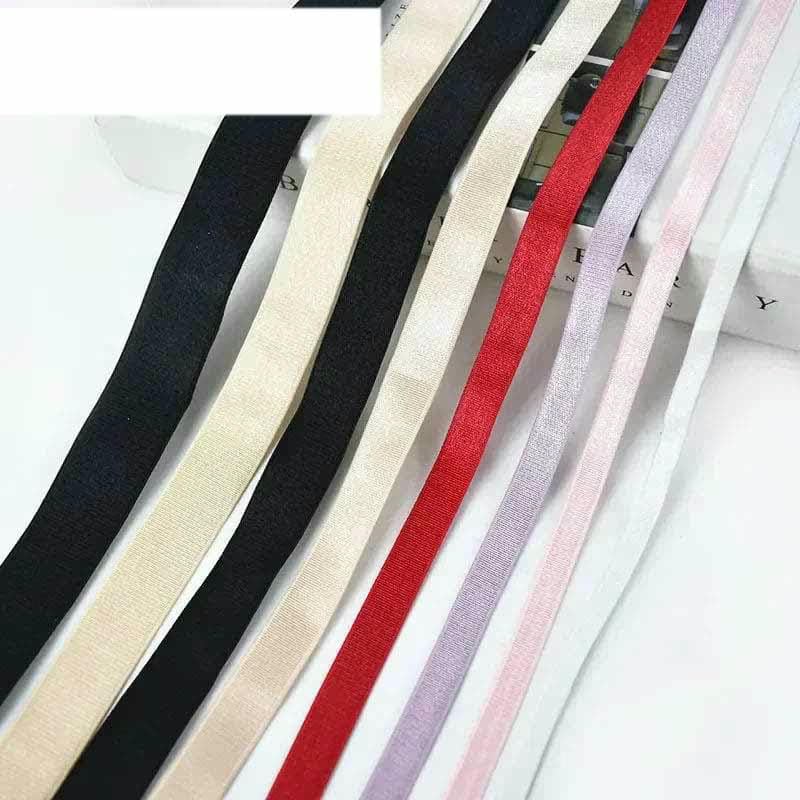 Elastyczna taśma nylonowa, Nylon Elastic Bands For Sewing DIY Multicolor 6-25mm 20 Meters(Pink 15mm)
