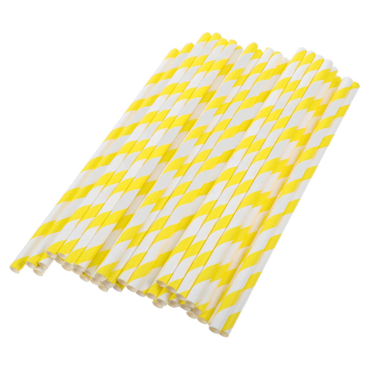 Palitos para algodón de azúcar de papel amarillo 10x300mm para máquina comercial 8
