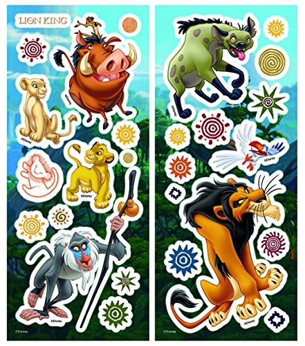 Komar Deco de Sticker, 33cm x 14cm, Roi Lion Cover