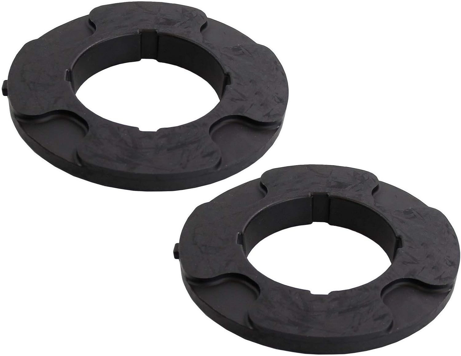 Replacement Pair Set of 2 Front Upper Coil Spring Insulators fits Toyota Tundra 07