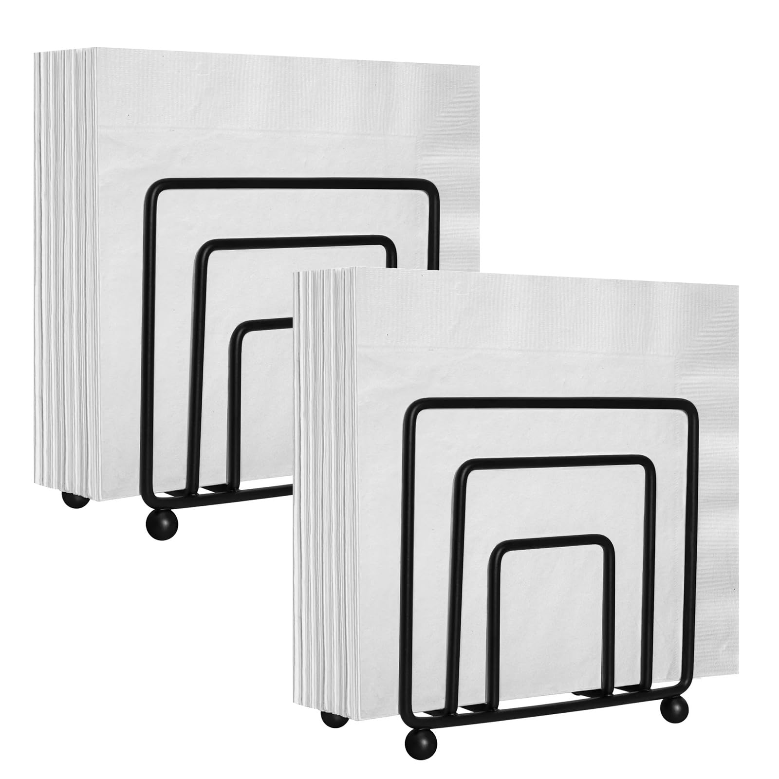 Freistehender Serviettenhalter Aus Metall – Baum-Design, Edelstahl, Für Tischdeko In Restaurant & Zuhause