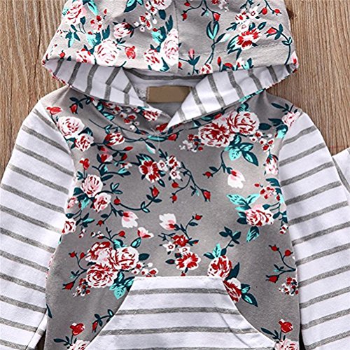 EDOTON Outfits Suit Neonato Bambina Manica Lunghe