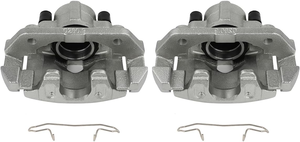 AUTOMUTO Front Left & Right 18B4778 18B4779 Disc Brake Calipers With Bracket For Ford For Escape 2001-2007 For Mazda Tribute 2001-2006 For Mercury Mariner 2005-2007