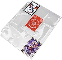 Vista 2 de Ultra Pro Platinum Series - Páginas de 9 bolsillos para tarjetas coleccionables (50 ct.) Protege tarjetas coleccionables coleccionables, tarjetas