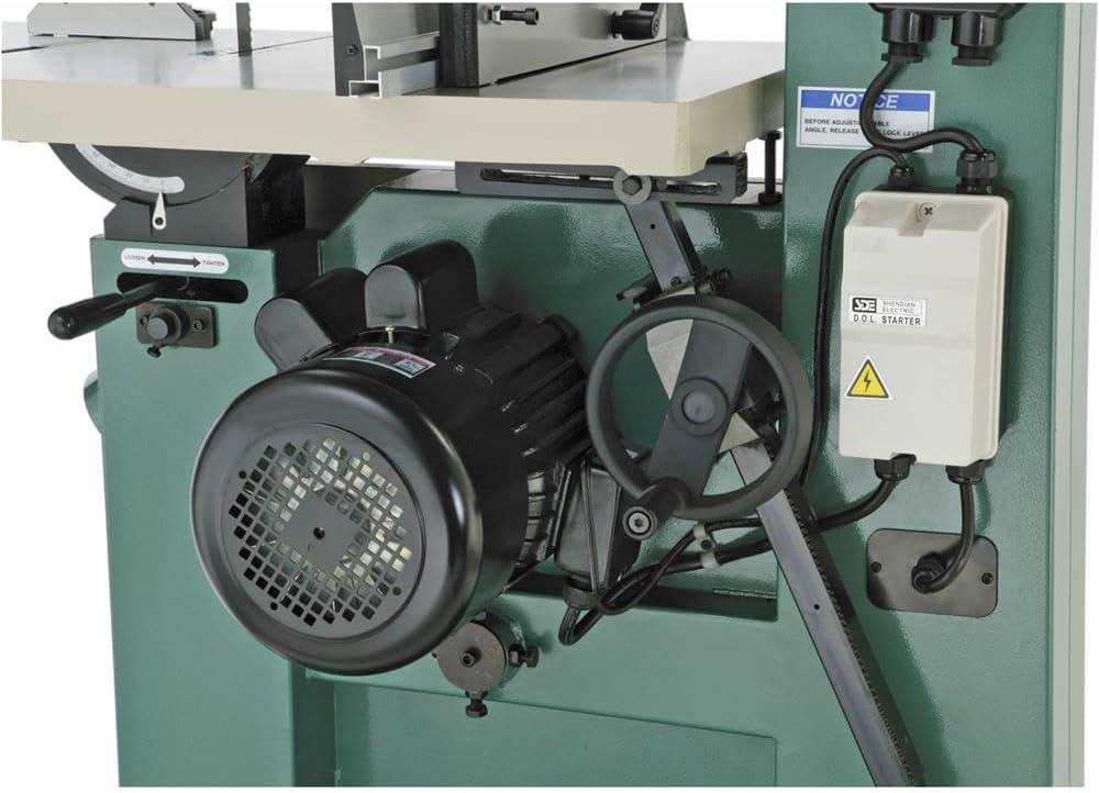 Grizzly Industrial G0531B - 21" 5 HP Industrial Bandsaw w/Brake