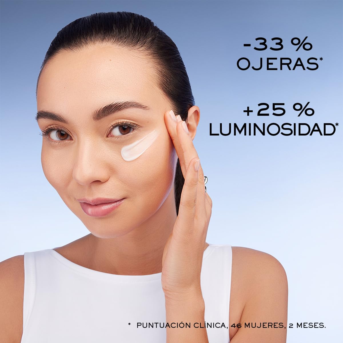Lancôme - Génifique Ultimate Eye Cream – Tratamiento Contorno de Ojos Antiedad, Ojeras y Líneas de Expresión – Crema Reparadora – Fórmula Patentada, Beta-Glucanos-CM, Enoxolona - 20ml