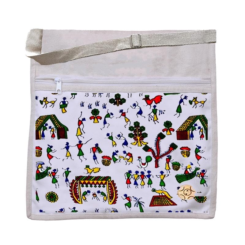 Canvas Cotton Crossbody Sling Bag – 15kg Load, Stylish & Eco-Friendly-image-36