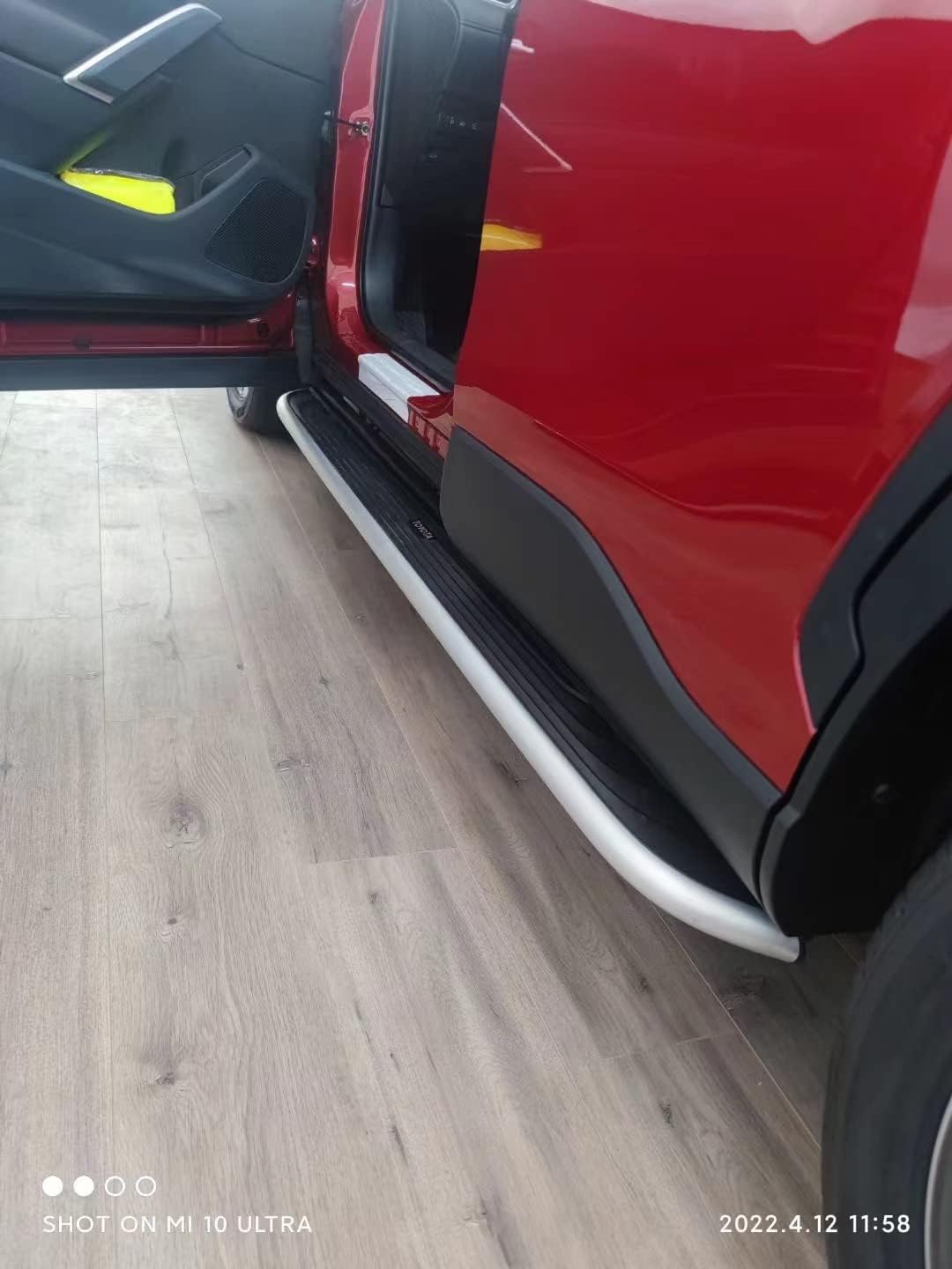 Fits for Toyota Corolla Cross 2021 2022+ Running Boards Side Steps Side Bar Pedals Platform, black