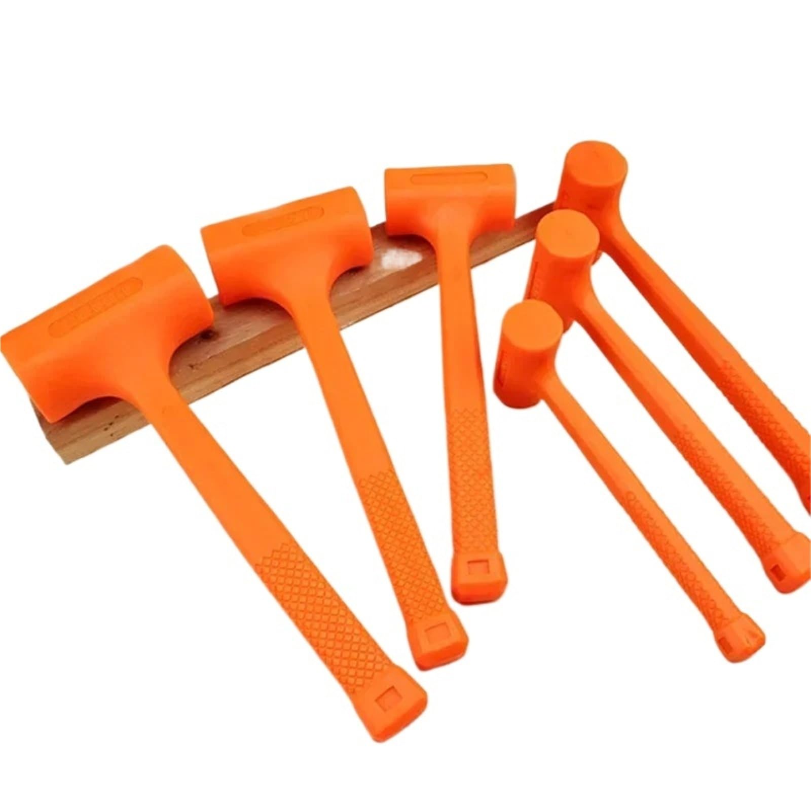 Xctdsvah 0.5 Lb Rubber Mallet 0.5-4Lb Dead Blow Mallet
