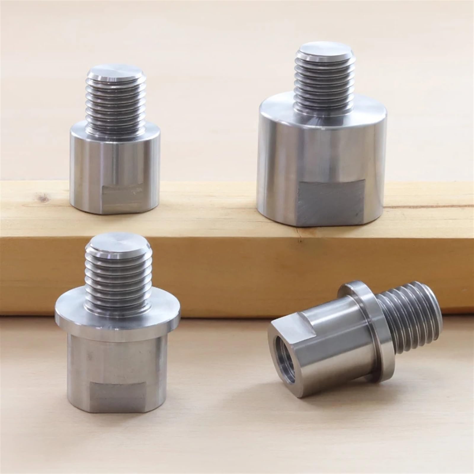 BENOHAOH 1 Morceau D'adaptateur De Broche De Tour, 1 Pouce X 8TPI / M33