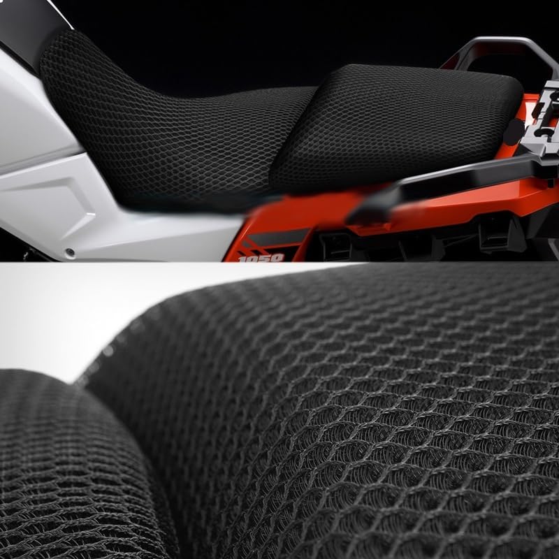 Housse de selle V-Strom DL1050XT tissu mesh pour road trip moto - 3