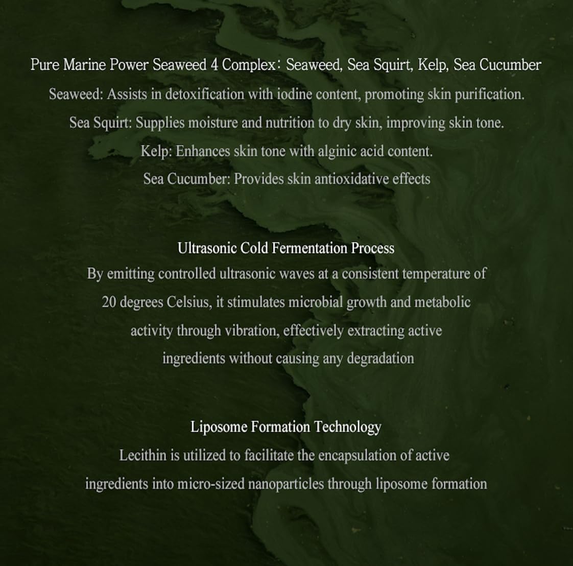 [TARA] Algae Power Ampoule 30ml - Rejuvenate, Hydrate, Soothe, 1.05 Fl Oz (Pack of 1)