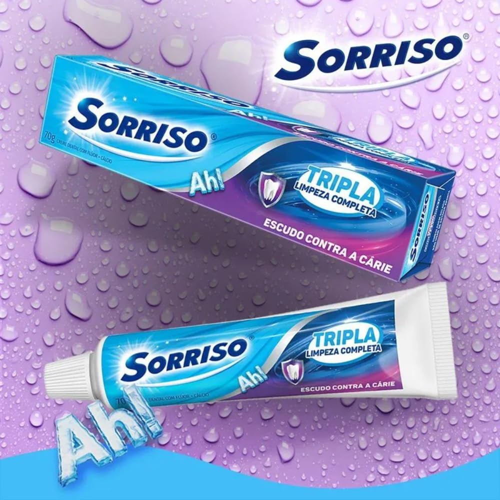 CD SORRISO TRIPLA LIMP COMP 180g | Amazon.com.br