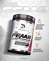 Vista 7 de DRAGON PHARMA Dr. FEAAR® Advanced Full Spectrum EAA Matrix, apoya la síntesis y recuperación de proteínas musculares, capacidad de entrenamiento