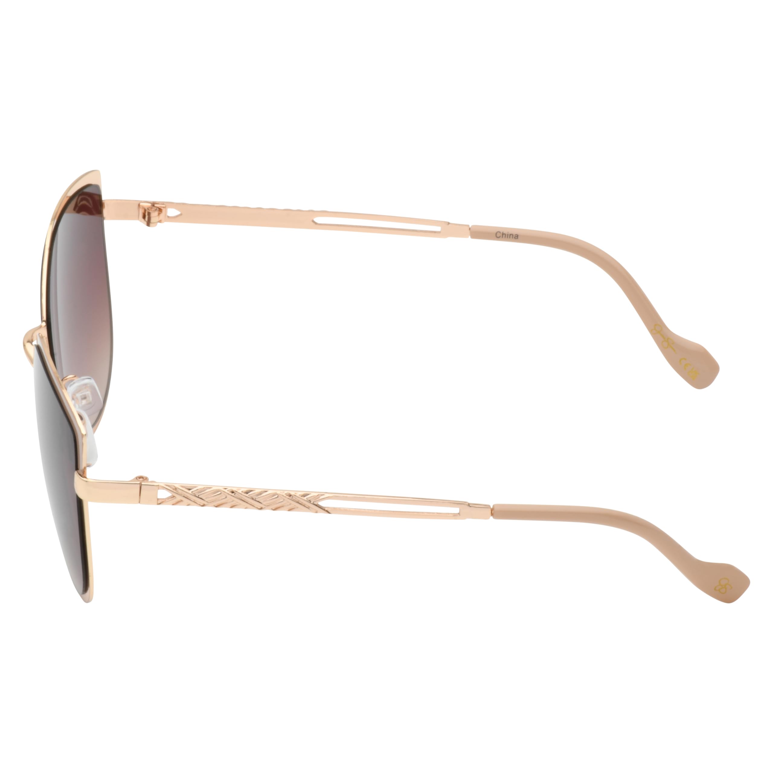 Jessica Simpson Damskie okulary przeciwsłoneczne z ochroną UV400 - efektowne okulary przeciwsłoneczne dla kobiet