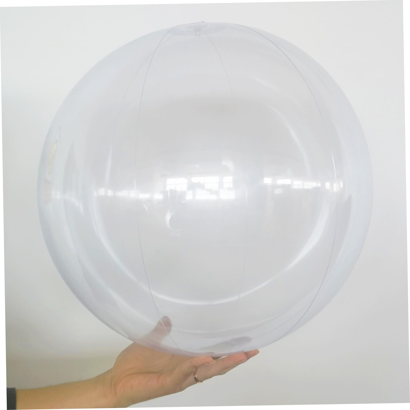 6 Ballons Transparents Gonflables 16 Pouces - PVC, Pour Plage, Piscine, Batailles D'eau | Fête D'été - 3