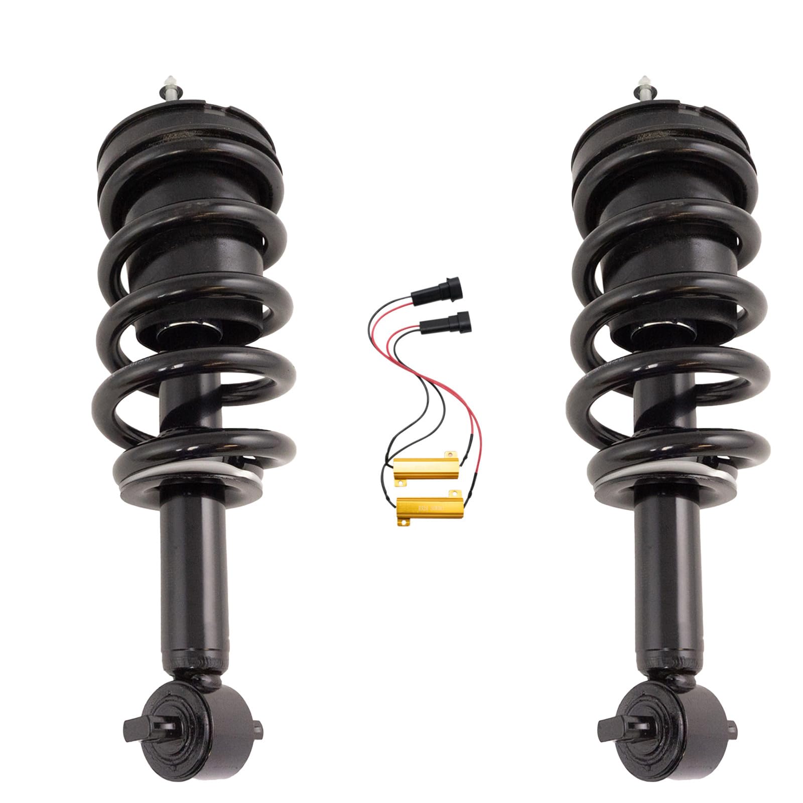 TRQ Front Electronic Air Conversion Kit for Escalade Avalanche