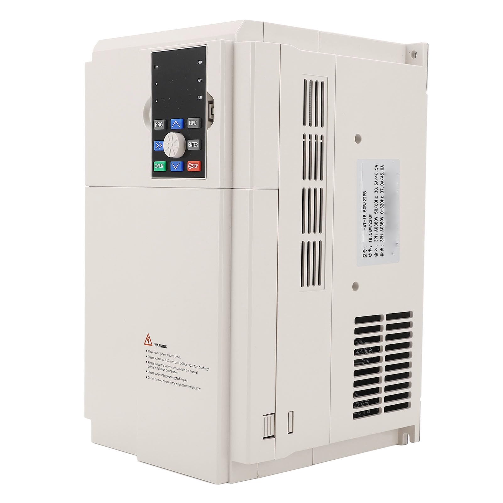 Frequenzumrichter 18.5 KW 22 KW für 3 Phasen Antrieb mit Motordrehzahlregelung 38.5A 46.5A Eingang