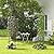 HAPPYGRILL Birdcage Shape Garden Arbor, 7’ x 8.4’ Heavy Duty Metal Garden Gazebo Pergola with Trellis, Garden Arch Trellis for for Climbing Plants Wedding Party Decor Outdoor Arch Pavilion for Lawn