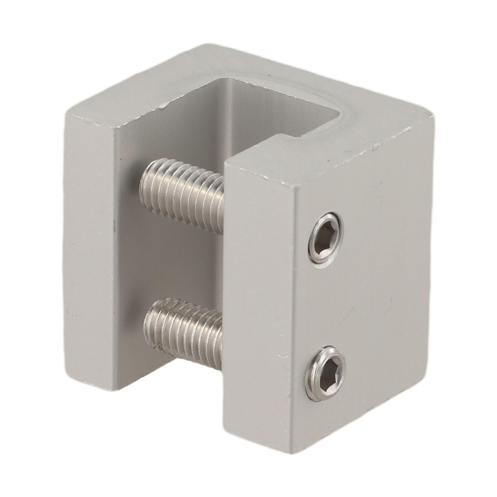 EasyByMall Abrazadera de techo con costura de pie para montaje solar fotovoltaico, aleación de aluminio con tornillos de acero inoxidable, premontada para techos de metal