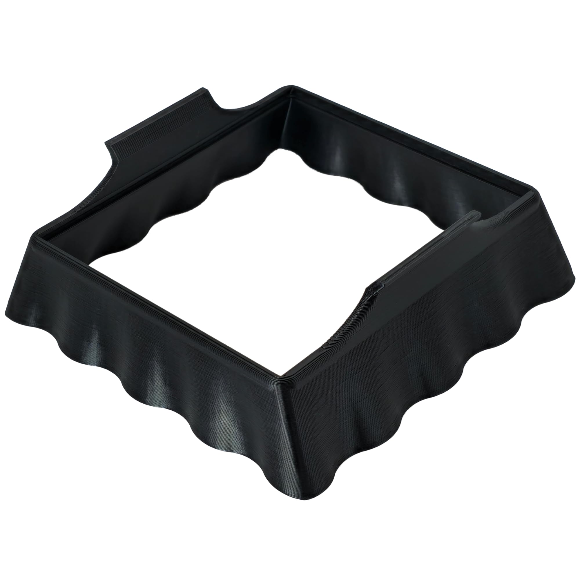 Generic Plastic Shroud Designed for Fluval Nano LED Aquarium Lighting, Black, TA006BLK