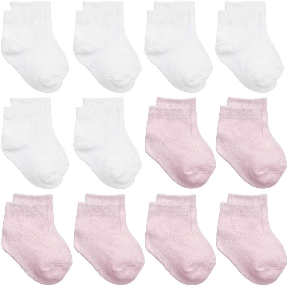 WAFUNNE Baby Socks for Infant Toddler Boys Girls Cotton Crew WAFUNNE Baby Socks for Infant Toddler Boys Girls Cotton Crew