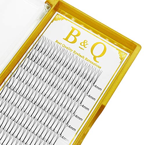 Premade Volume Eyelash Extensions 3D-C-0.07-13 Long Stem Premade Fans Eyelash Extensions .07 .10 Volume Lash Extensions 9 to 20mm Premade Volume Fans Pre made Lash Fans（3D-C-0.07,13 mm）