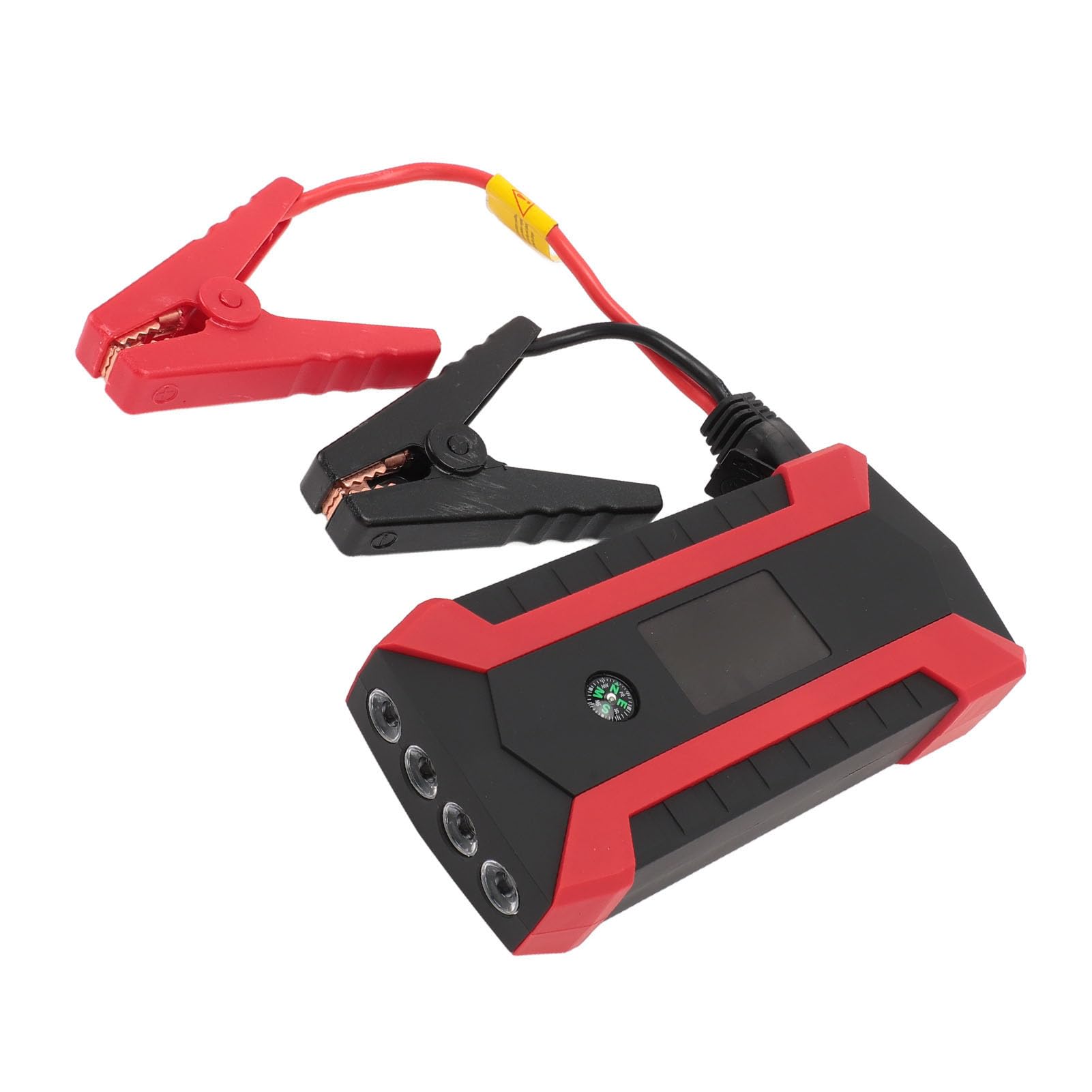 Urządzenie do Uruchamiania Awaryjnego Samochodu, Urządzenie do Uruchamiania Awaryjnego na Baterie Litowe 3 Tryby Latarka 12 V Szybkie ładowanie Port USB3.0 na Zewnątrz (Wtyczka