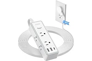 NTONPOWER White Extension Cord: Enhanced Power and Convenience