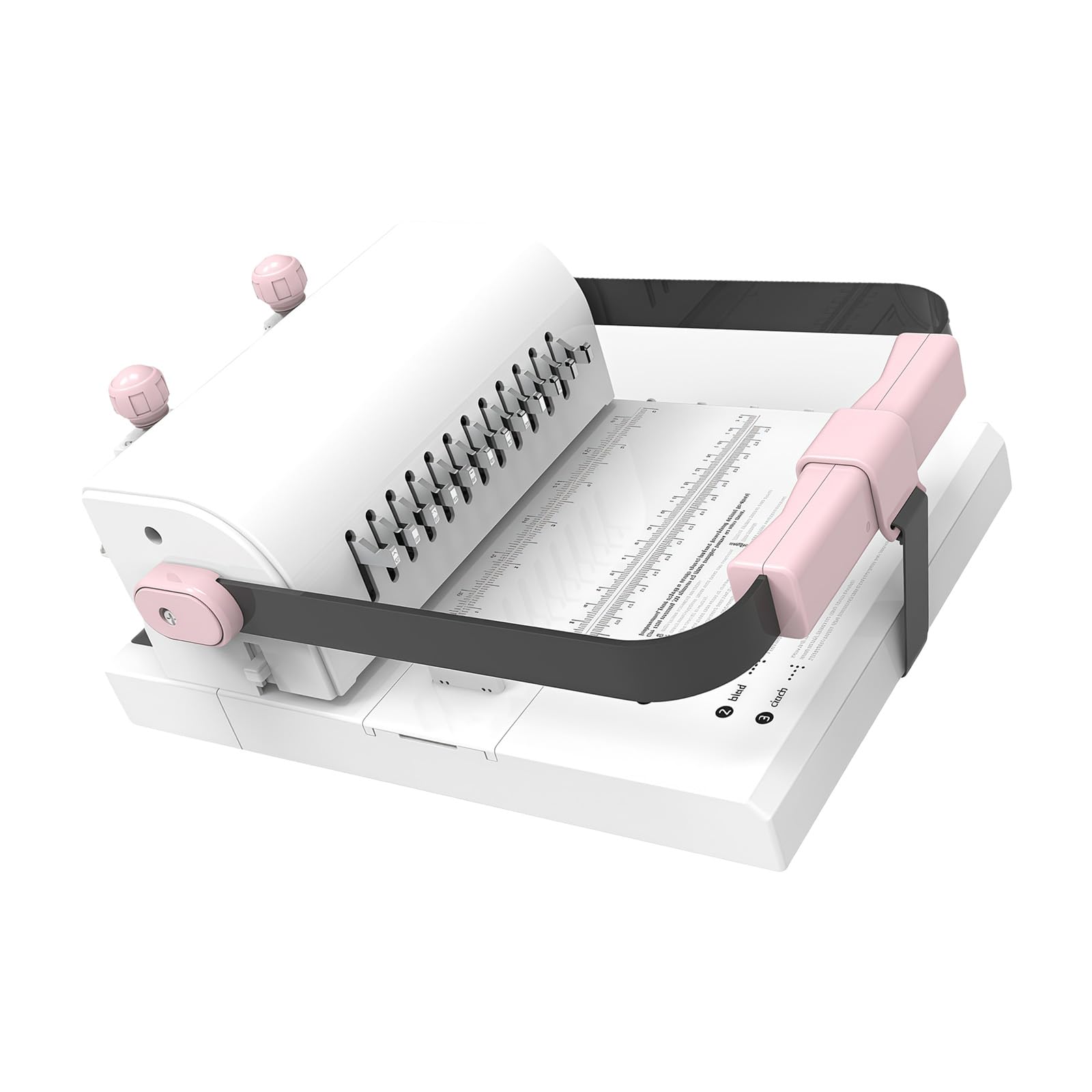 Ensemble de reliures de livres en acier et pinces pour travaux manuels, kit complet de reliure spirale avec outils essentiels pour projets créatifs, idéal pour la maison et le bureau