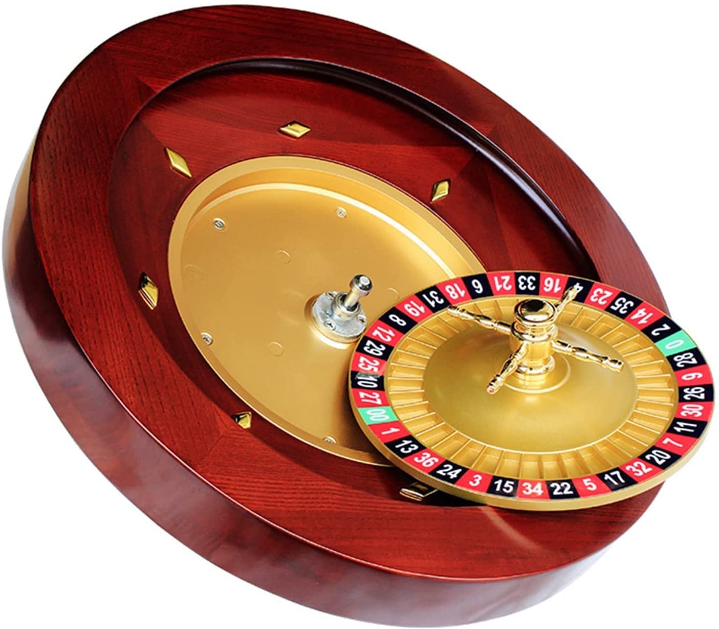 Juego de Ruleta Madera Lujo 18 Pulgadas